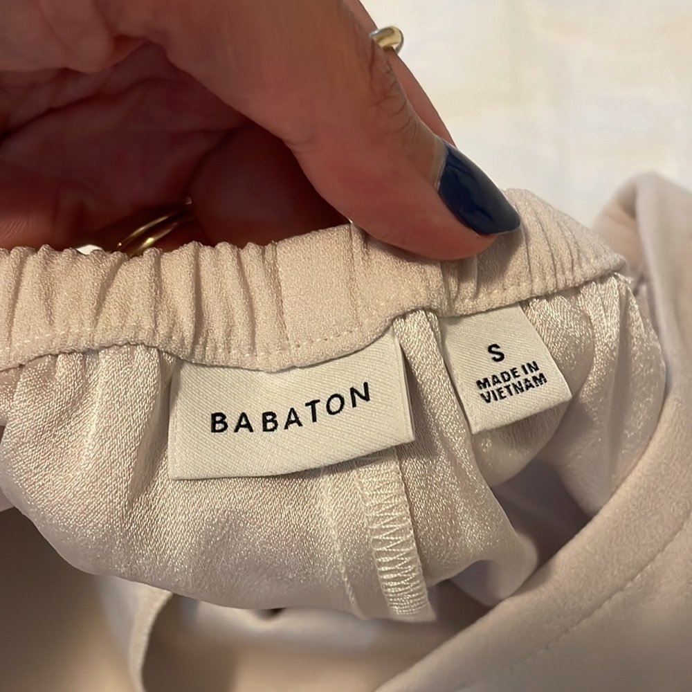 Aritzia Cream Midi Skirt - Picture 7 of 10